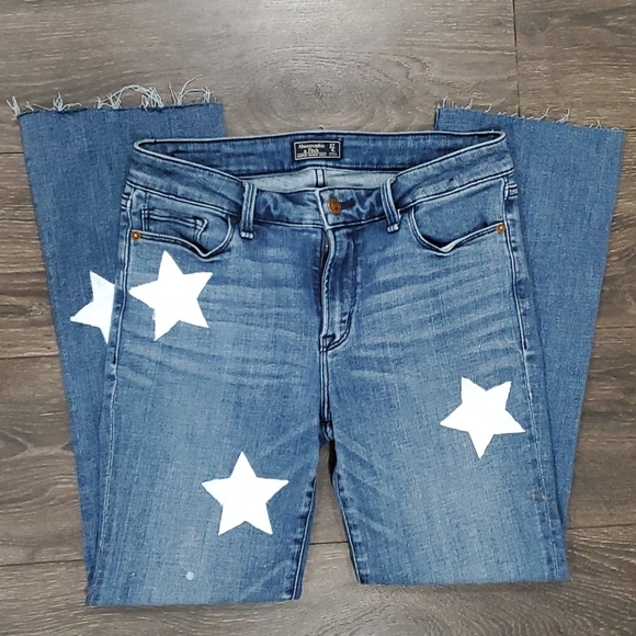 Abercrombie & Fitch Denim - ❤ABERCROMBIE & FITCH SKINNY DEMI BOOT JEANS, 4